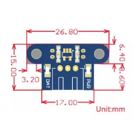 Waveshare Photo Interrupter Sensor - Transoptor szczelinowy do pomiaru prędkości w enkoderach szczelinowych