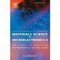 Materials Science in Microelectronics II