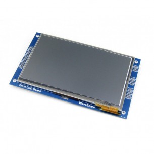 Waveshare moduł kolorowego wyświetlacza LCD 7" 800 x 480 px