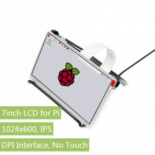 Waveshare kolorowy ekran DPI LCD IPS 7" 1024 x 600 dla Raspberry Pi