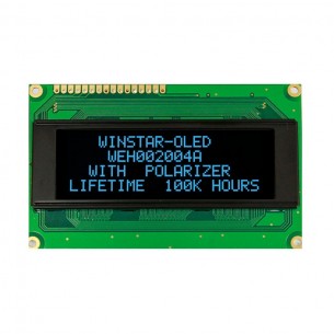 Alphanumeric display OLED 4x20 WEH002004ABPP5N00000