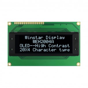 Alphanumeric display OLED 20x4 WEH002004AWPP5N00000
