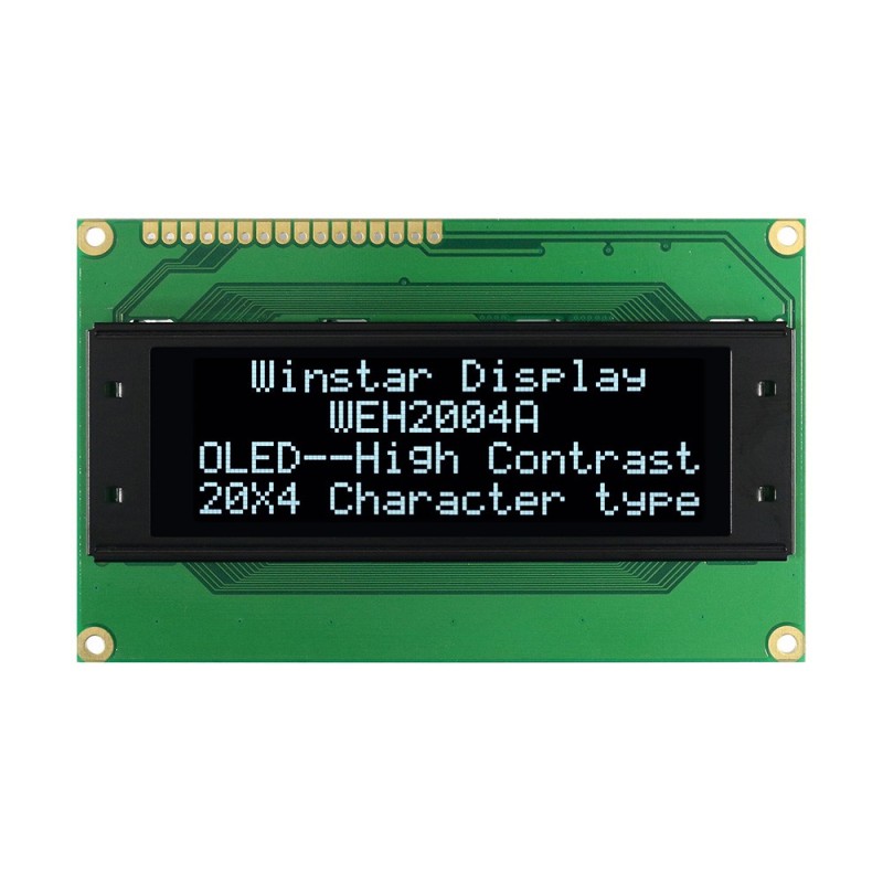 Alphanumeric OLED 20x4 display