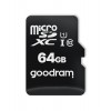 GOODRAM MicroSDHC 64GB Class10 UHS-I memory card with adapter