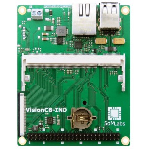 VisionCB-6ULL-IND v.1.0 - base plate for VisionSOM modules