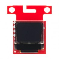 SparkFun Micro OLED - wyświetlacz OLED z złączem Qwiic - widok od góry