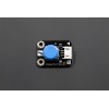 DFRobot Gravity - Button with LED and overlay (Blue) - top view