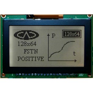LCD-EG-128064H-FHW K / W-E6 - 128x64 graphic display