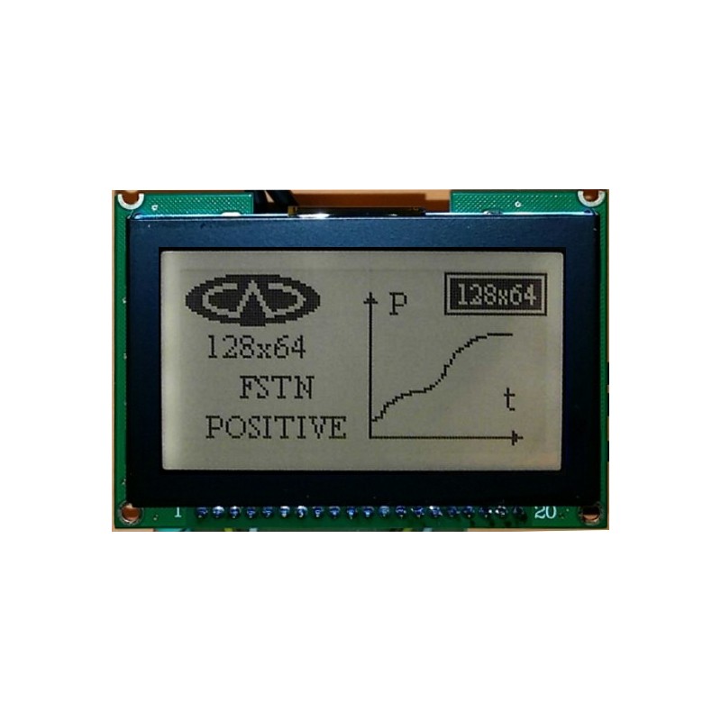 LCD-EG-128064H-FHW K/W-E6 – wyświetlacz graficzny 128 x 64
