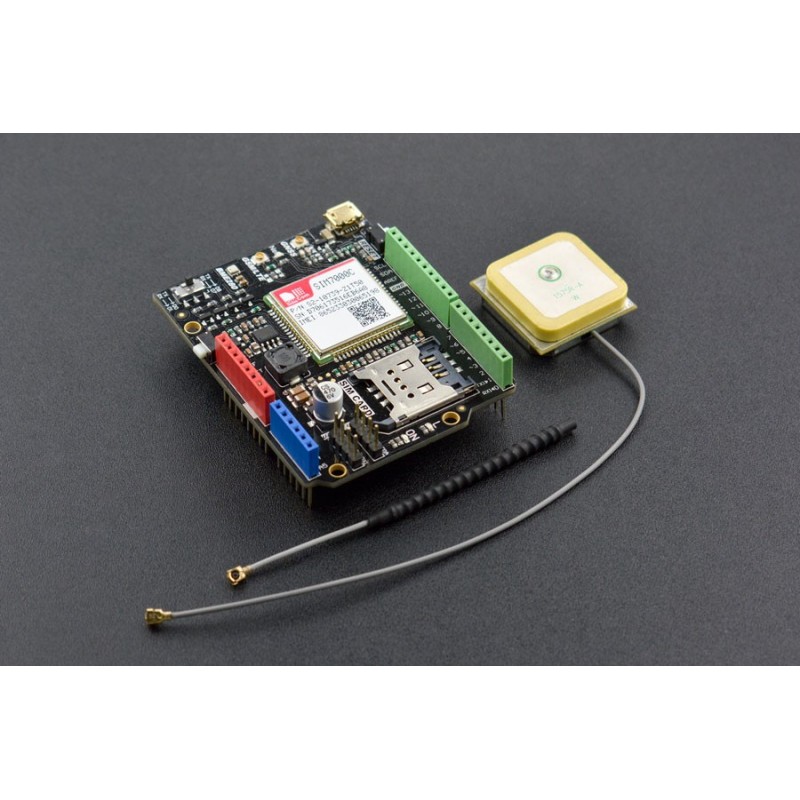SIM7000C NB-IoT / LTE / GPRS / GPS - shield for Arduino - Kamami on ...