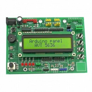 AVT5636 B - płytka edukacyjna dla Arduino. Zestaw do samodzielnego montażu