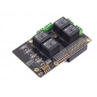 Raspberry Pi Relay Board v1.0 - a module with four relays for Raspberry Pi