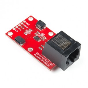 Qwiic Differential I2C Breakout - module with I2C PCA9615 differential transceiver