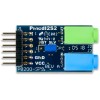 Pmod I2S2 (410-379) - module with stereo input and audio output - top view