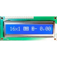 LCD-PC-1601A-BLW W1B-E12 – wyświetlacz alfanumeryczny 16x1