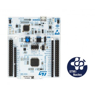 NUCLEO-8S208RB - STM8 Nucleo-64 development board with STM8S208RB MCU, supports Arduino and ST morpho connectivity