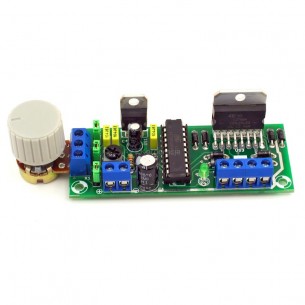AVT3225 B - universal stepper motor controller. Self-assembly set