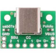 Module with USB 2.0 type C connector (view from above)