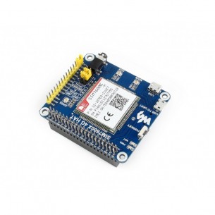 SIM7600E-H 4G HAT - communication module 4G / 3G / 2G / GSM / GPRS / GNSS for Raspberry Pi