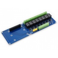 RPi Relay Board (B) - 8-channel module with relays for Raspberry Pi