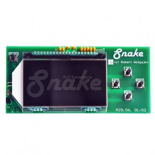 AVT5639 B - electronic game SNAKE. Self-assembly set
