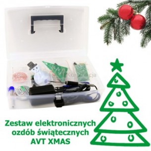 AVT XMAS - a package of Holiday Decorations for self-soldering