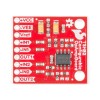 Sparkfun module with TSH82 operational amplifier (top view)