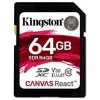 Memory card Kingston CANVAS SDR / 64GB