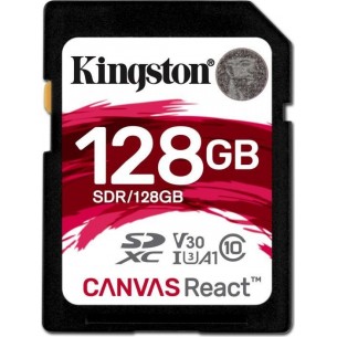 Memory card Kingston CANVAS SDR / 128GB