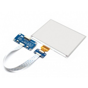 5.83inch e-Paper HAT (B) - moduł z wyświetlaczem e-Paper 5,83" 648x480 dla Raspberry Pi