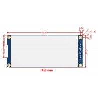 Waveshare three-color E-Ink display module 2.9 "296 x 128 px