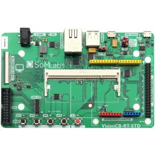 VisionCB-RT-STD v.1.0 - base board for VisionSOM modules with i.MX RT microcontrollers