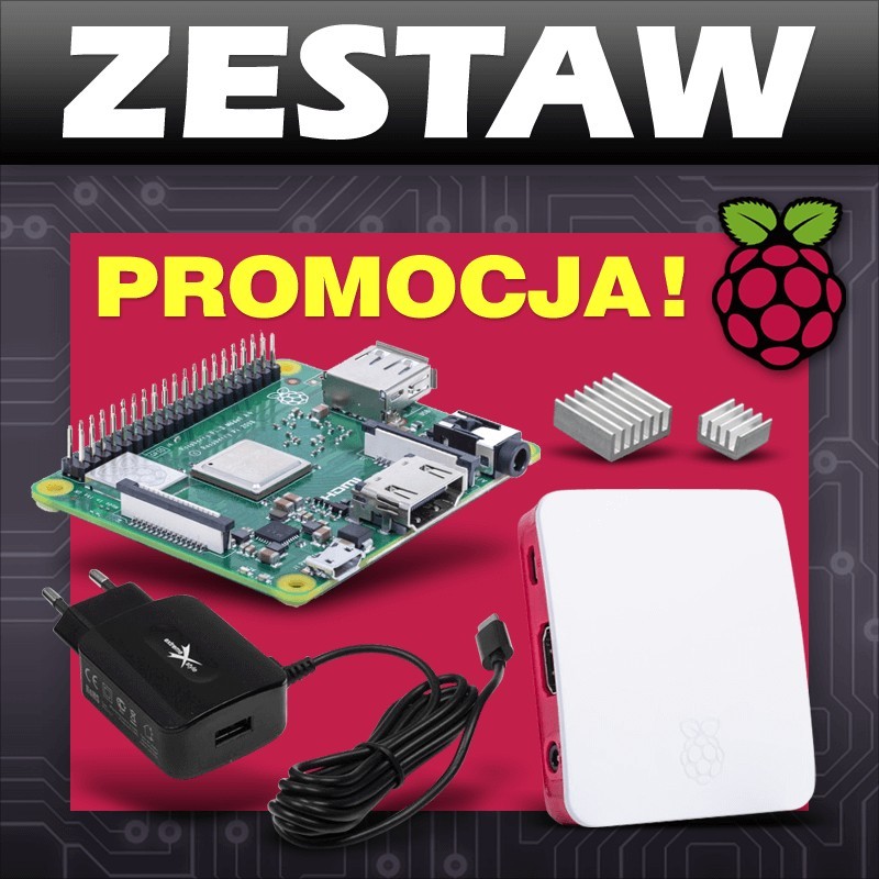 Starter set with Raspberry Pi 3 model A +
