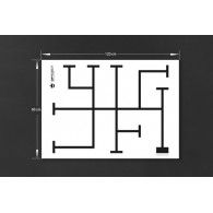 Track Map - plansza do robota micro:Maqueen