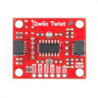 Qwiic Twist RGB Rotary Encoder Breakout - module with digital rotary encoder and RGB backlight
