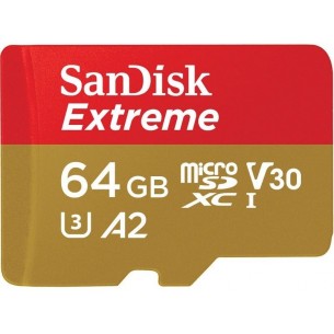 SanDisk Extreme microSDXC 64GB memory card