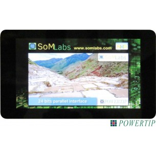 TFT display with touch panel for VisionCB, 24b RGB interface (SL-TFT7-TP-800-480-P)