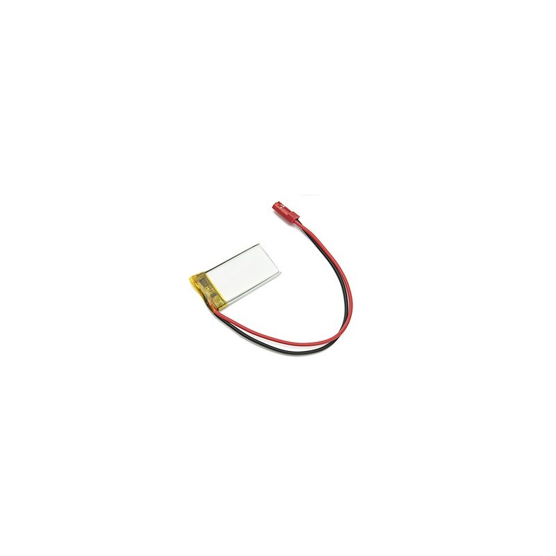 Akyga Li-Po battery 3.7V / 220mAh, connector + socket, PCM