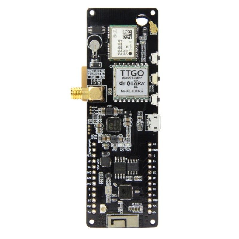 TTGO T-Beam V1.2 - IoT development board with ESP32 and LoRa 433MHz ...