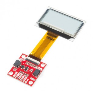 Transparent Graphical OLED Breakout - module with transparent OLED display