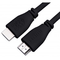 Official HDMI 2.0 cable for Raspberry Pi (Black)