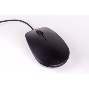 Oficjalna mysz optyczna Raspberry Pi czarno-szara
