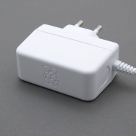 The official power supply for Raspberry Pi 5.1V 2.5A white