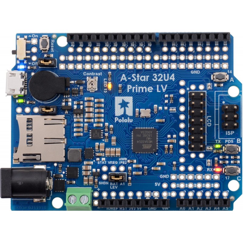 A-Star 32U4 Prime LV microSD