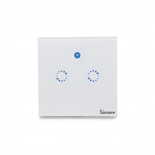 Sonoff T1 Touch - 2-channel touch light switch with WiFi and RF