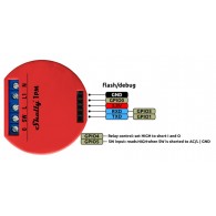 Shelly 1PM - relay switch with WiFi (pinout)