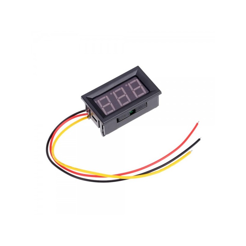 Digital LED panel voltmeter 0-99,9V