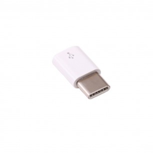 MicroUSB adapter - USB-C white