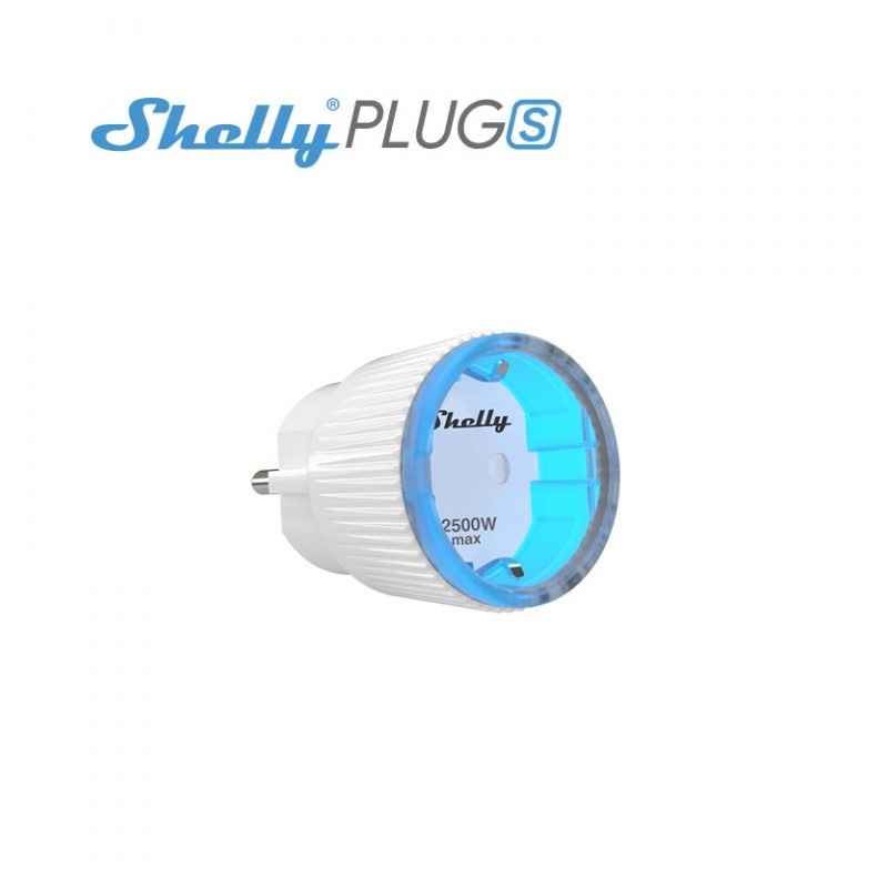 Shelly Plug S - Wi-Fi Smart Plug - Kamami on-line store