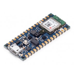Arduino Nano 33 BLE Sense - board with nRF52840 microcontroller, BLE module and sensors